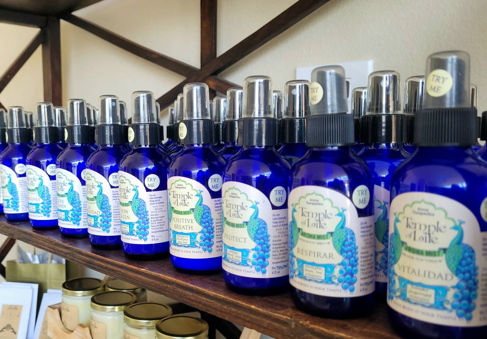 Temple of Life Oils & Perfumes - Wholesale Aromatherapy Mist - Aroma Mist | Vitalidad | Clearing + Energizing Spray2