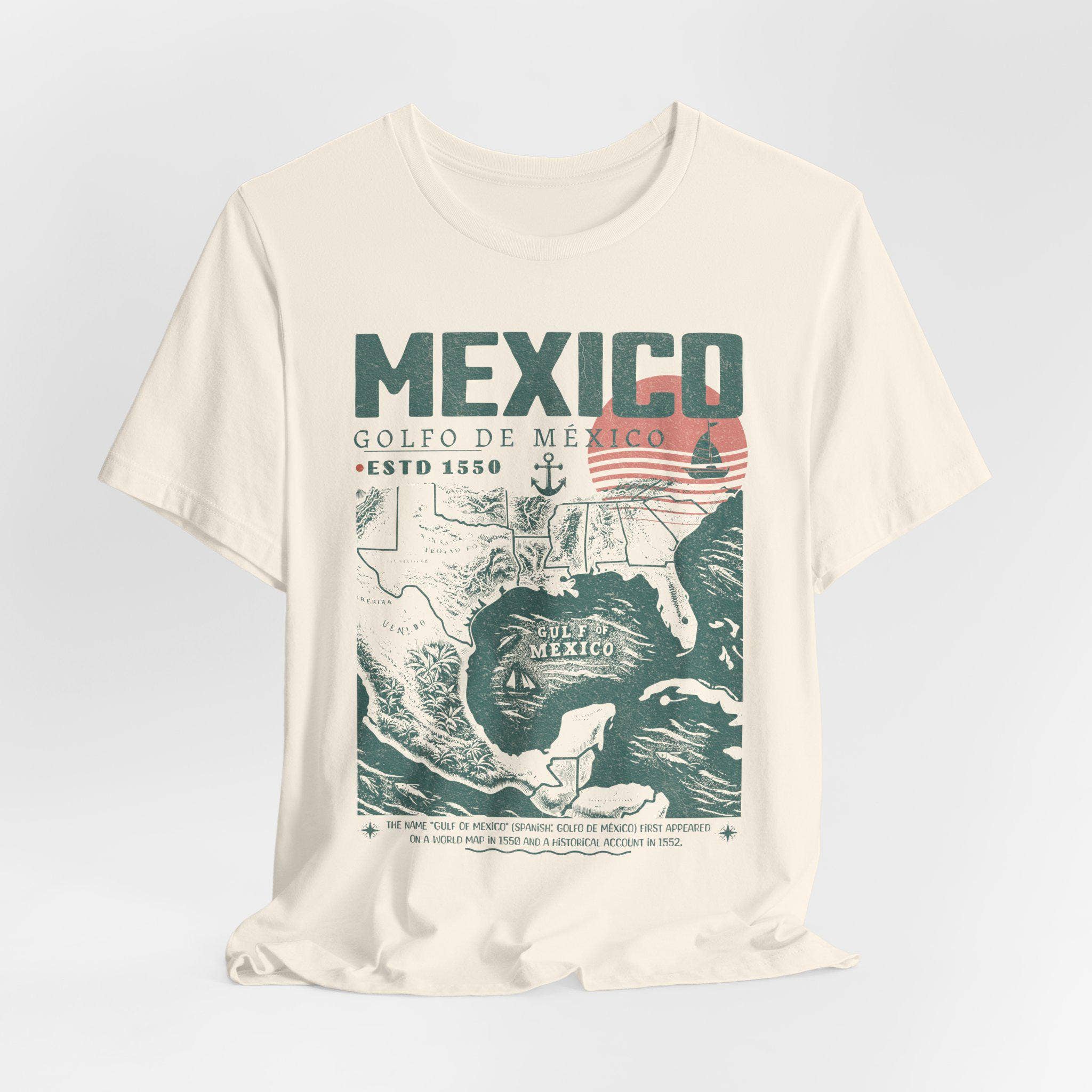 NVC Ecommerce LLC - Wholesale Graphic Sweatshirt - Women's - Gulf of Mexico Shirt, Golfo de México Retro Vintage Sweater0