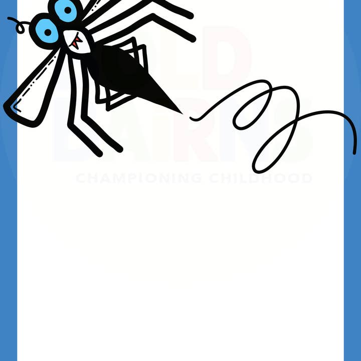 Midgie Art Print | Hand-drawn in Scotland for wholesale by Bold Bairns