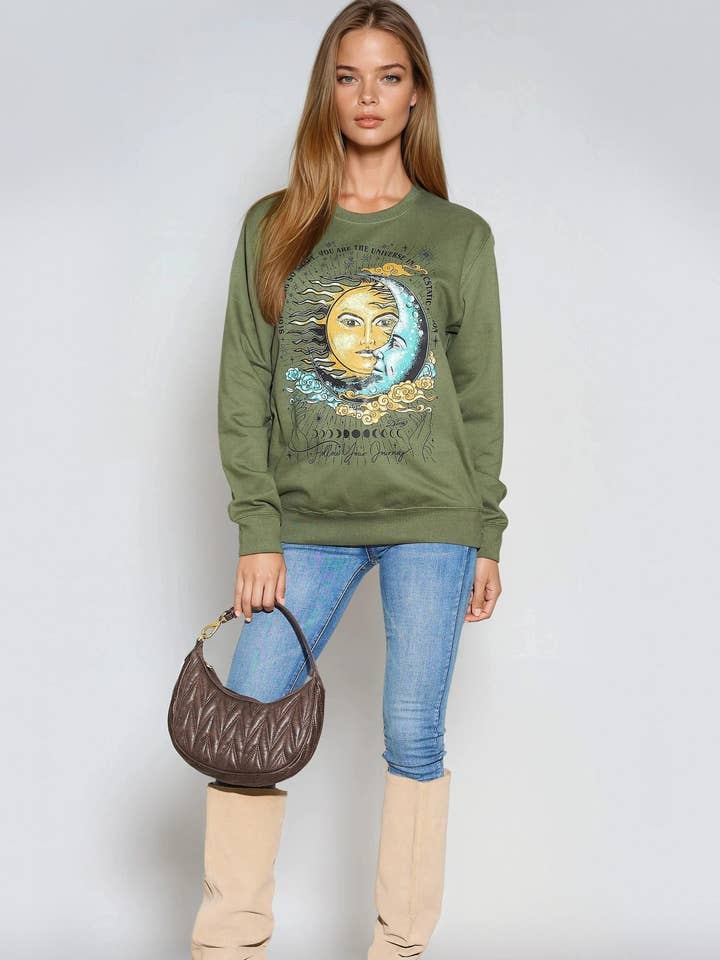 Camisola Verde Siga a Sua Jornada por atacado de Aftershock London