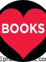 Button-<3 BOOKS for wholesale by Ephemera