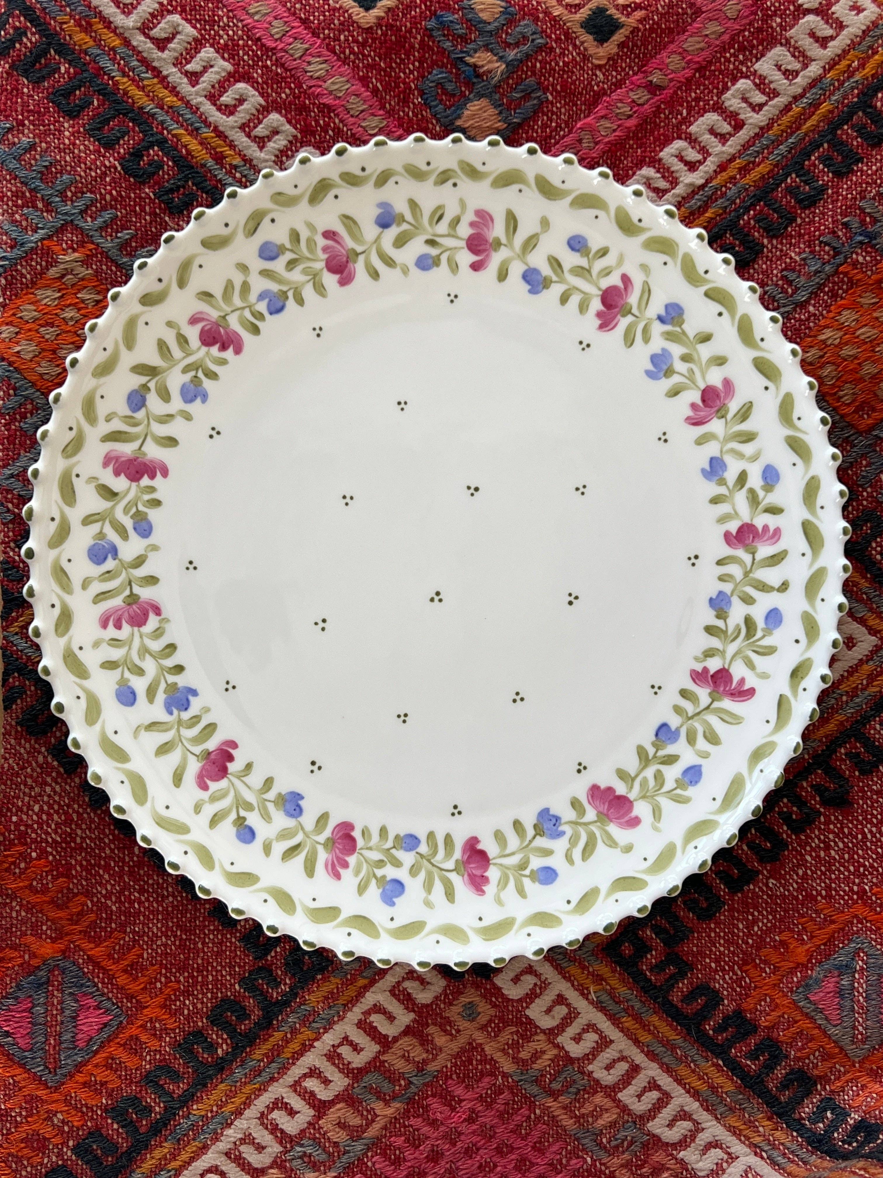 Cristina Cisneros – Engroshandel Middagstallerken – Håndmalede porcelænsmiddagsfade3