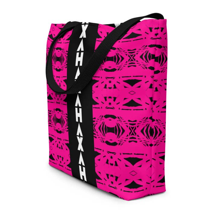 MATRIXMADNESS/02N - Stor tygväska för wholesale av HAXA STUDIO