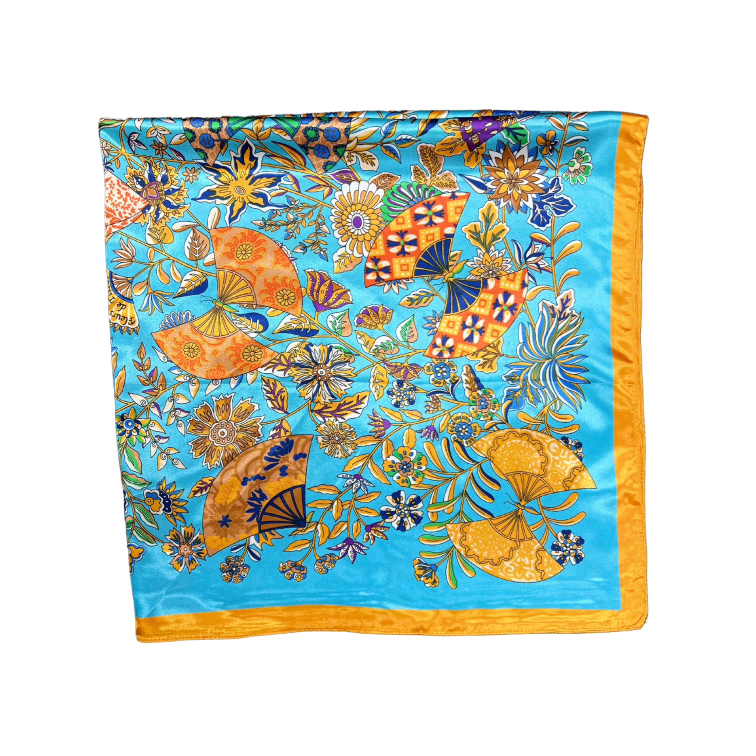 Lili Scarves (US Duty Free) - Wholesale Scarf - Women's - Butterfly Pattern Silk Touch Square Scarf15