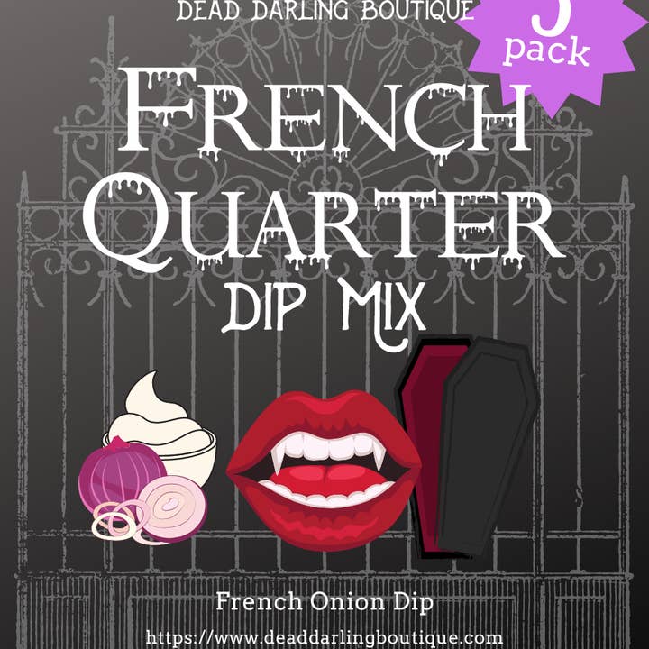 French Quarter Dip - Five Pack for wholesale by Dead Darling Boutique