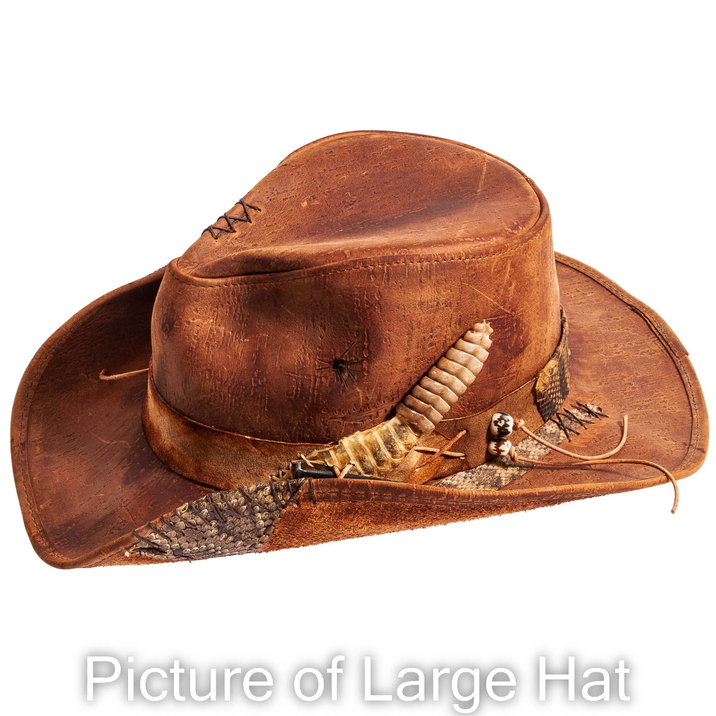 American Hat Makers – wholesale Cowboyhatt - Unisex – Äkta läder cowboyhatt Founders Edition - Stil Sidewinder7