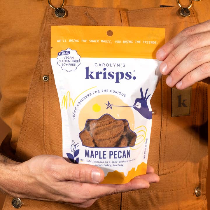 Carolyn's Krisps - Wholesale Cookie - Maple Pecan Krisps - Gluten-free, vegan