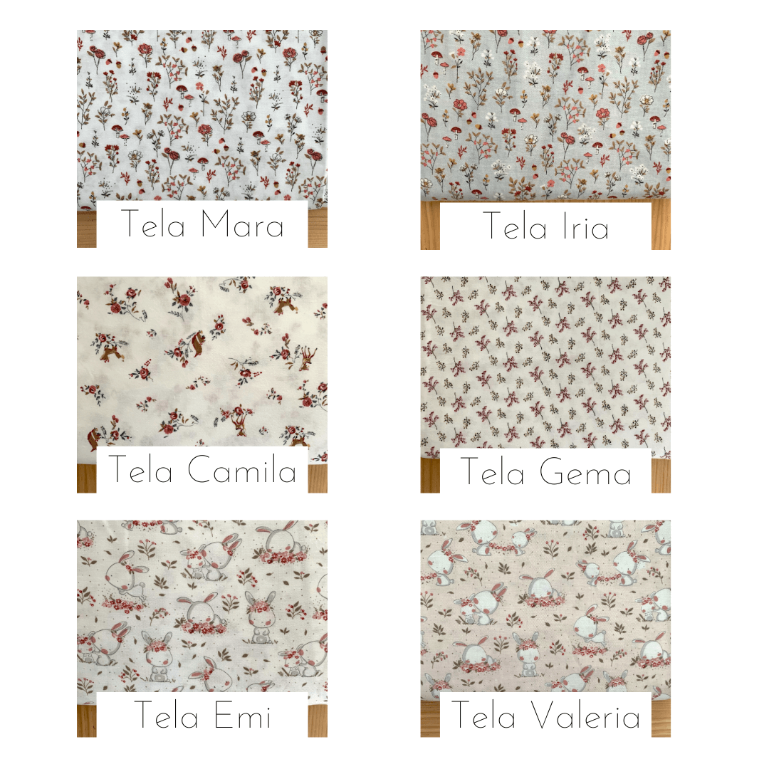 Nalí Kids - Wholesale Bunting/Garland - Name garland (Various fabrics) Price per letter4