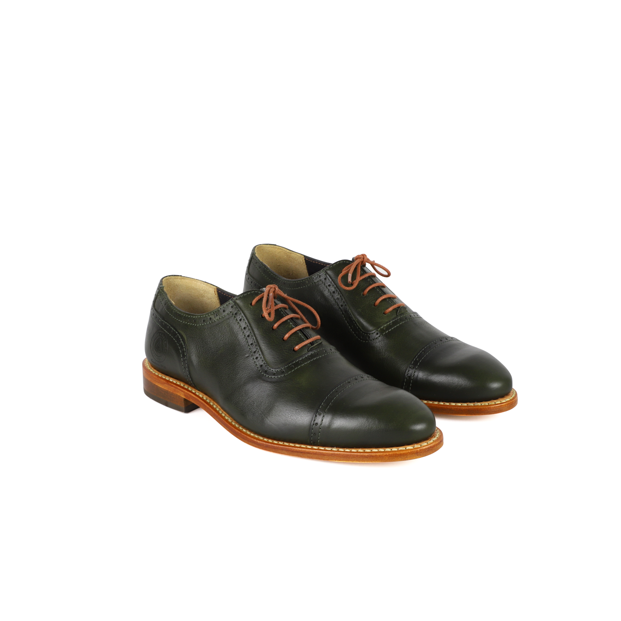 GREEN BOOTS - Wholesale Oxford Shoes - Men's - Paris Green Shoe1