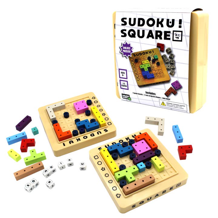 Sudoku Square - Sudoku Strategy with a Twist! for wholesale by MukikiM Toys & Games