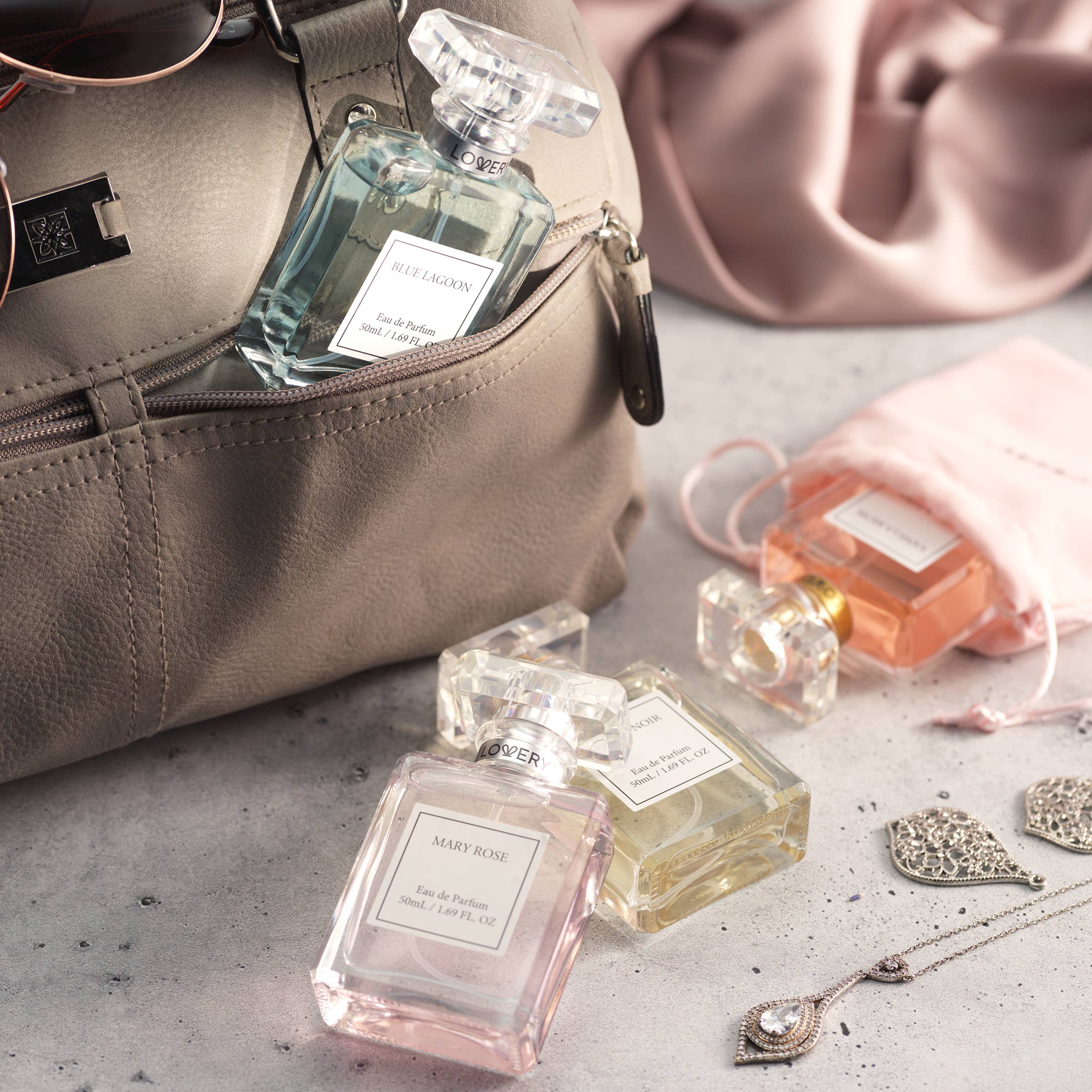 Lovery - Wholesale Perfume Gift Set - Christmas Gifts for Women, 4pc Perfume Set, Sampler Perfumes5