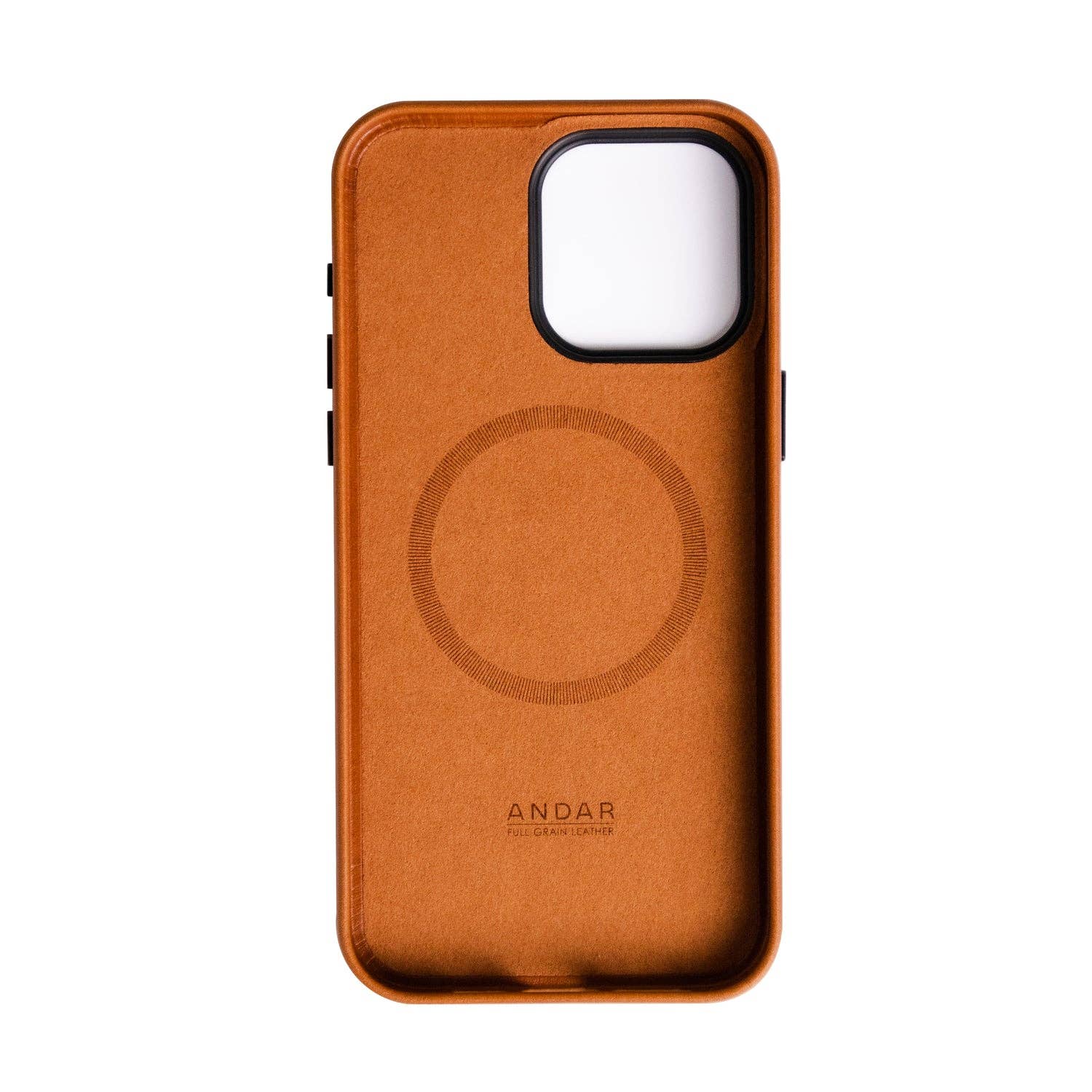 Andar - Wholesale Phone Case - Unisex - The Aspen Full Grain Leather iPhone Phone Case with MagSafe2