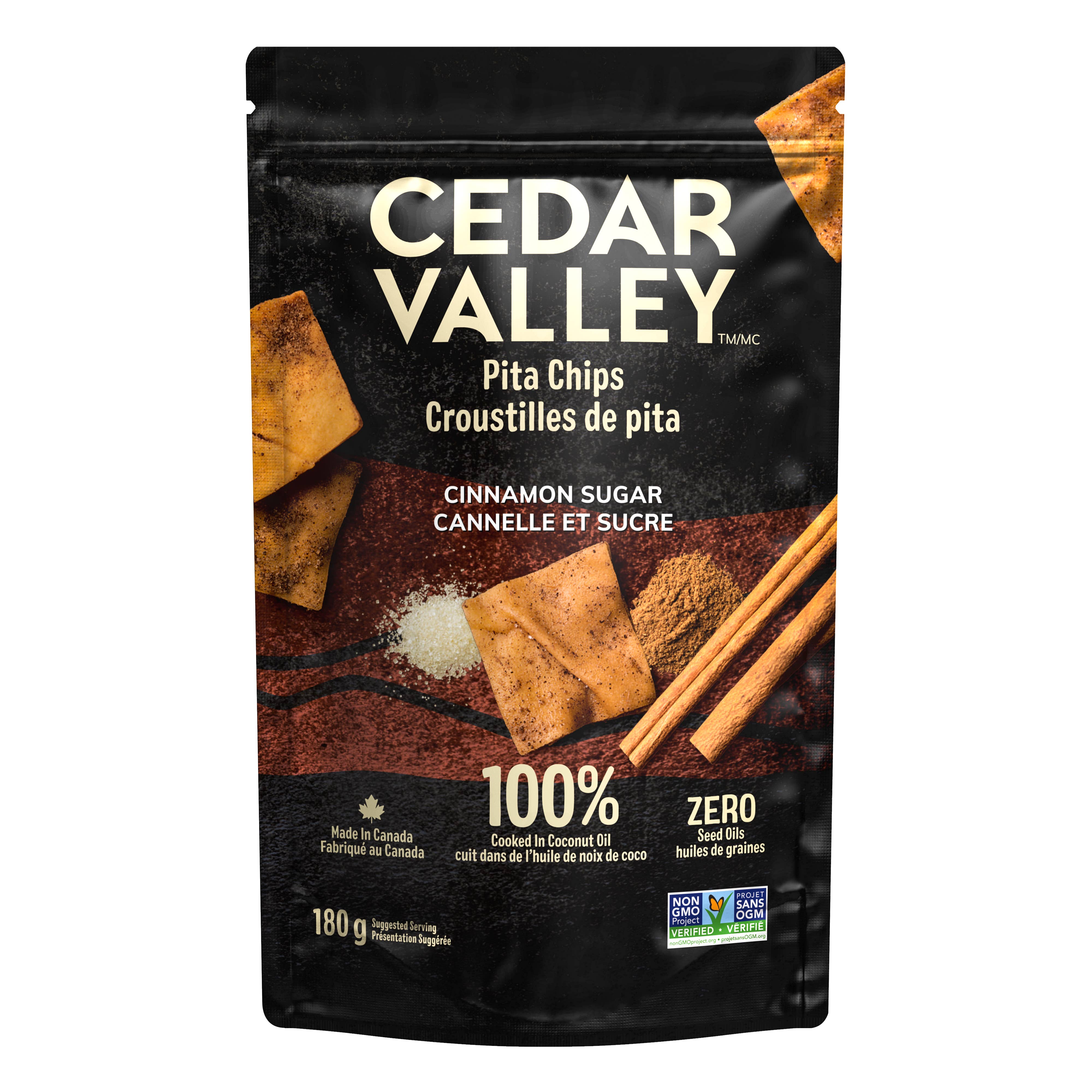 Cedar Valley - Vente Chips - Chips de pita au sucre et à la cannelle5