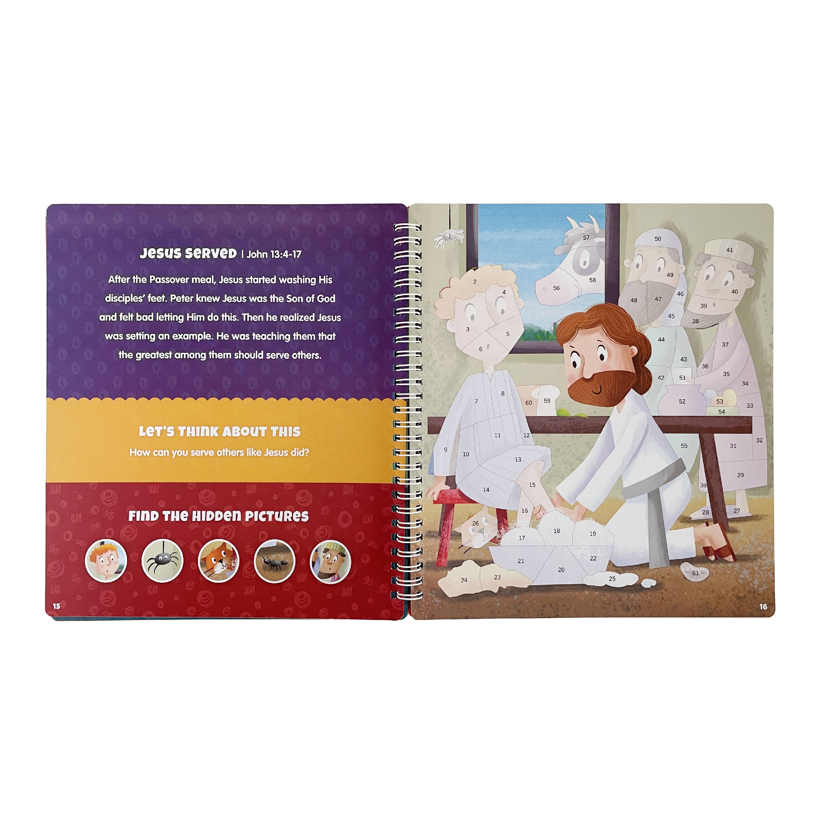 KangaToys - Wholesale Early Reader Book (6-8) - The Life of Jesus Sticker Stories from the New Testament14