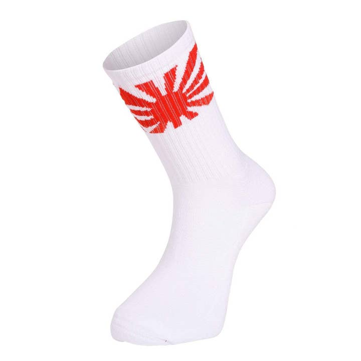 Lot de 2 chaussettes de soleil Tokyo Time Rising - Blanc pour la vente par Tokyo Time