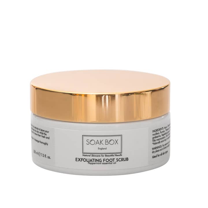 Exfoliating Foot Scrub for wholesale by SOAK BOX England