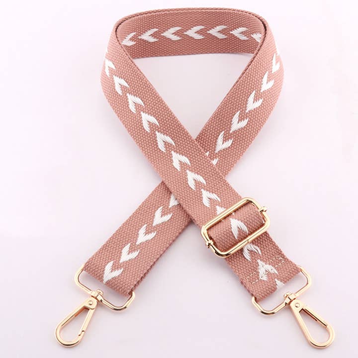 ACCITY - Wholesale Bag Strap - Women's - WOMEN STRIPE WIDENING BAG STRAP_CWMM03855