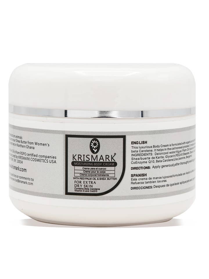 Body Cream for wholesale by Krismark Cosmetics USA Inc.