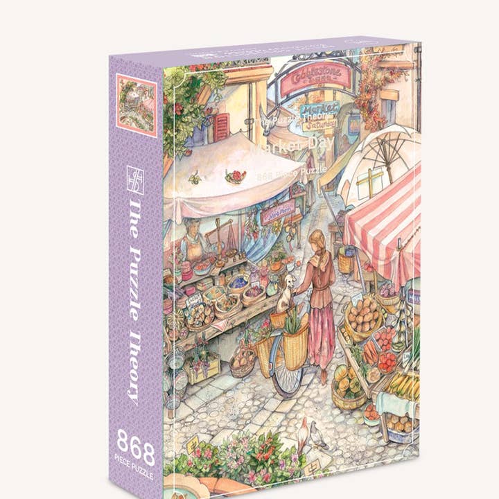 The Puzzle Theory - Vendita all'ingrosso Puzzle - Adulti - Kim Jacobs Giorno di Mercato - Puzzle da 896 Pezzi2