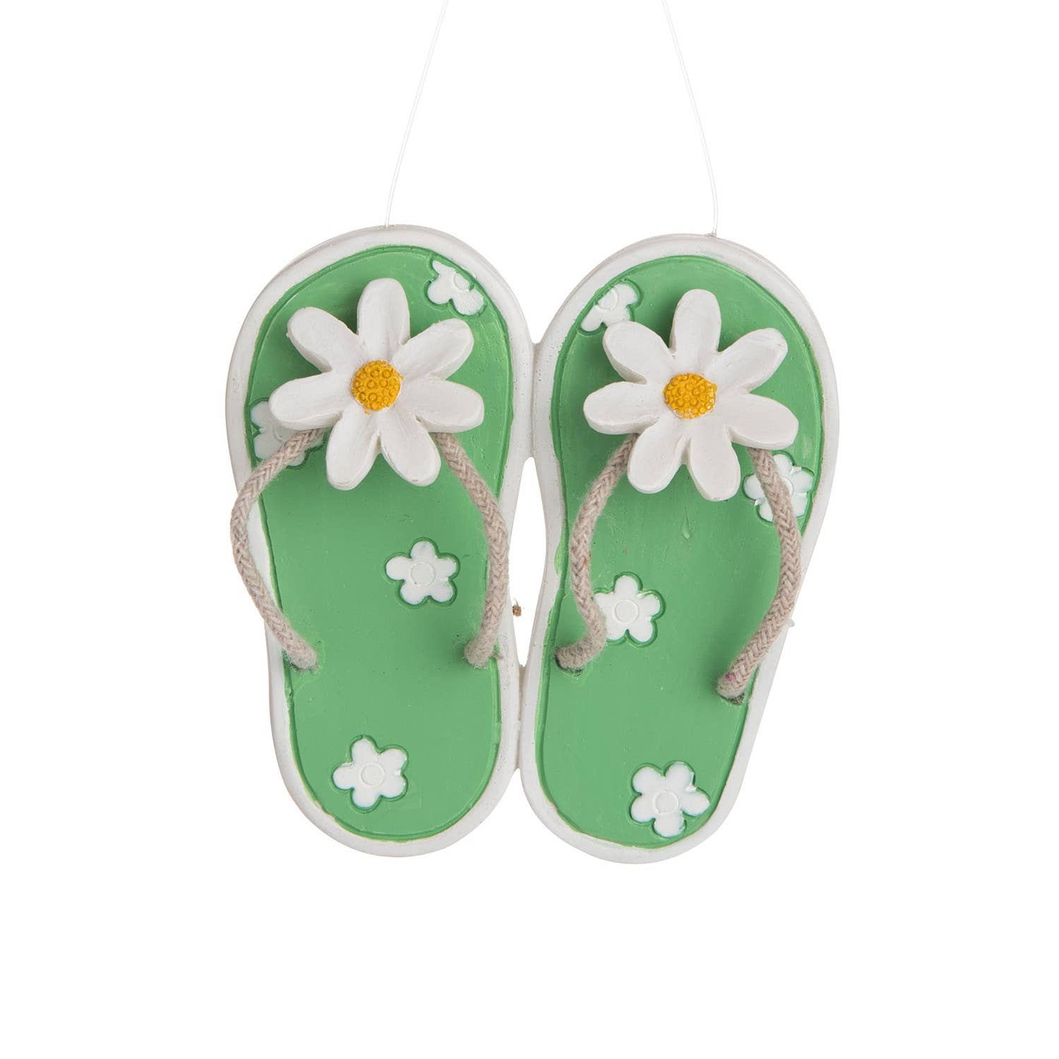 Beachcombers - Wholesale Ornament - SALE Christmas Flip-flops Flower Ornament0