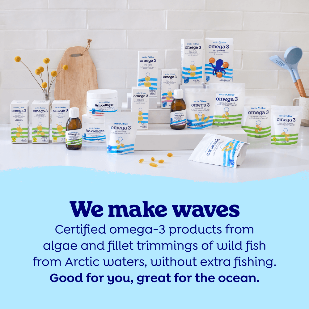 Arctic Blue - Wholesale Voedingssupplement/vitamine - Visolie Naturel DHA en EPA - MSC (fles 300 ml)8
