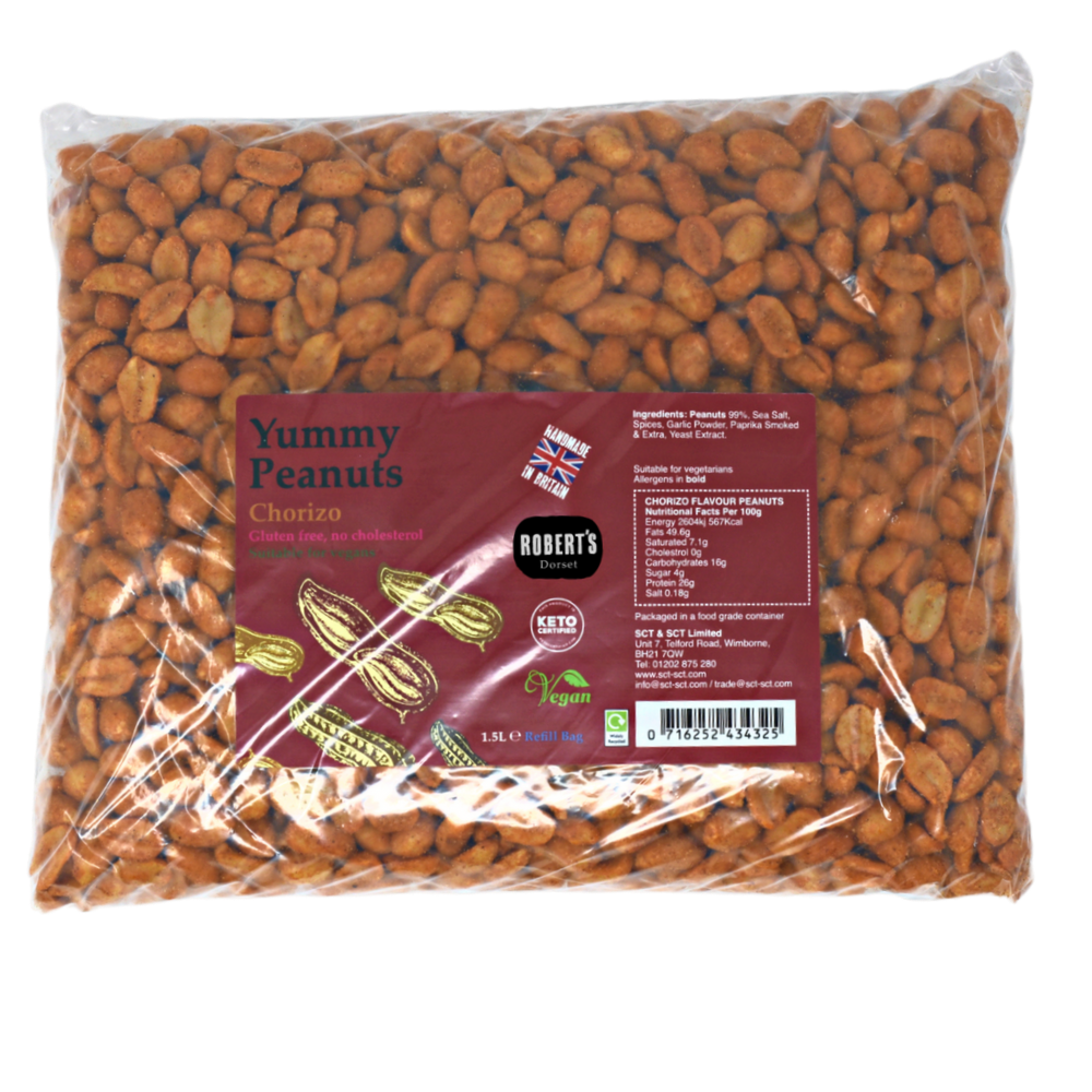 Robert’s Dorset – wholesale Nuts – Yummy Peanuts 1Kg Refill Bags 1