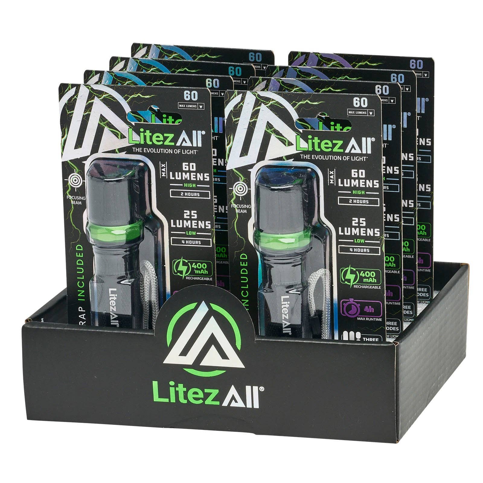 LitezAll - Wholesale Flashlight - LitezAll Rechargeable Mini Tactical Flashlight15