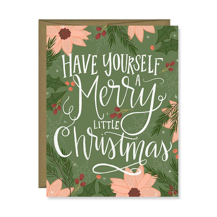 Pen & Paint - Wholesale Christmas Card - Boxed set of 10 Christmas Cards, Merry Little Christmas0