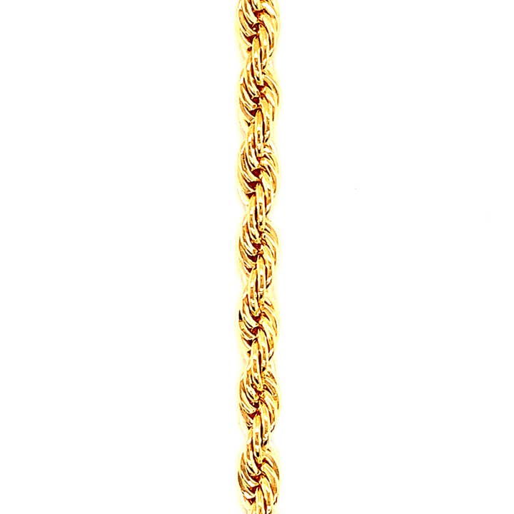 The Bead Bazaar - Wholesale Link & Chain Necklace - Wholesale Gold Filled 2mm Rope Chain, 18KT Gold Filled Rope Chain, Bulk Gold Chains, Gold Filled Chain, Finished Necklaces, Wholesale Rope Chain