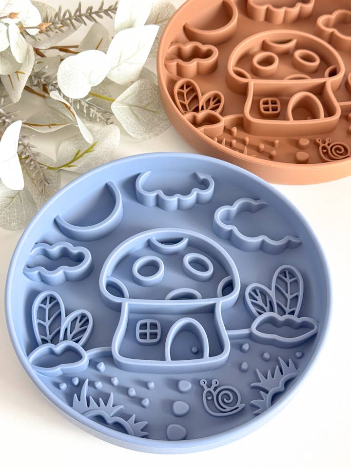 Slow Bowl Magic Mushroom, Futtermatte, Futternapf für Hunde für den Großhandel von Doggotique