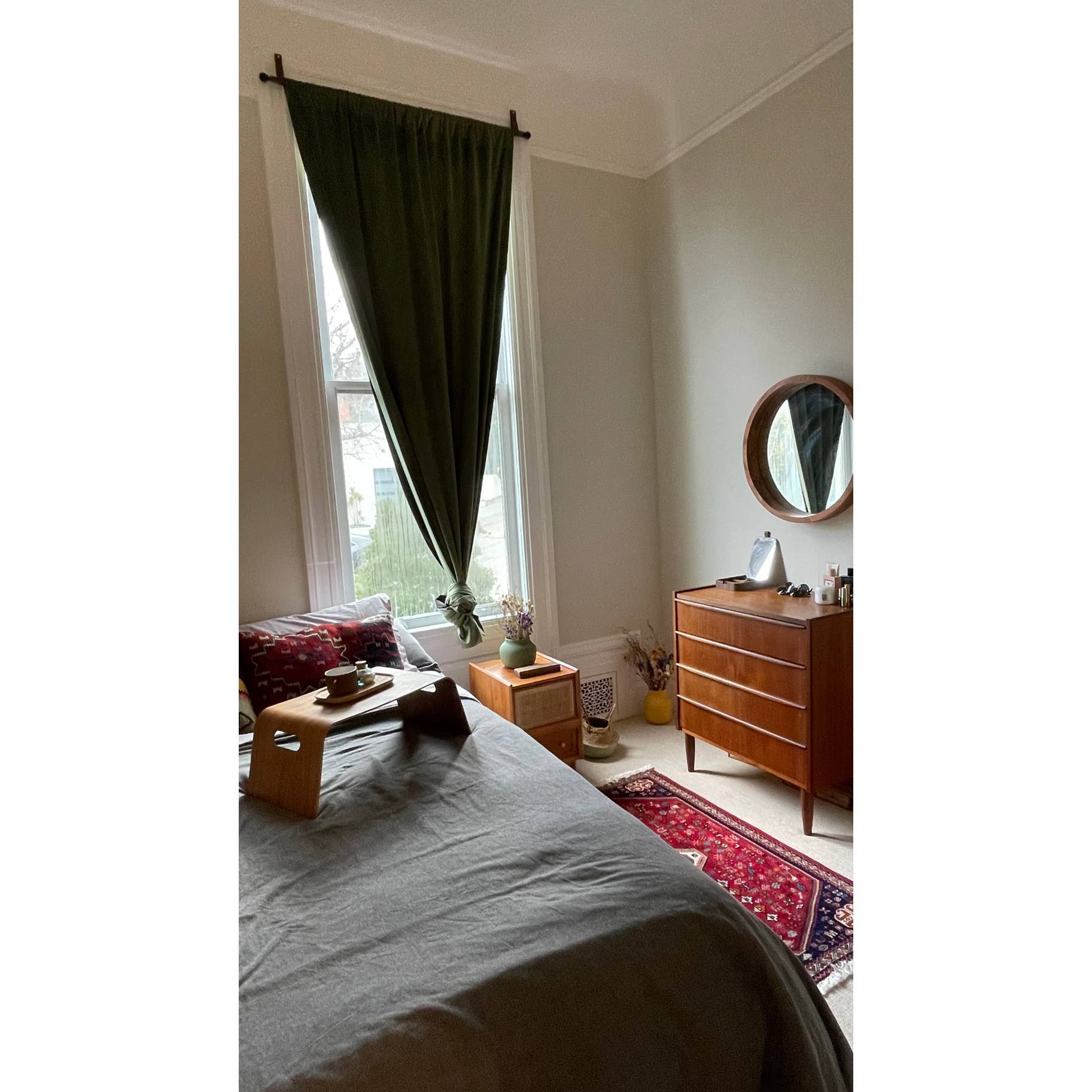 Keyaiira – Gancho de parede por atacado – Suportes de haste de cortina de couro [extremidade plana]4