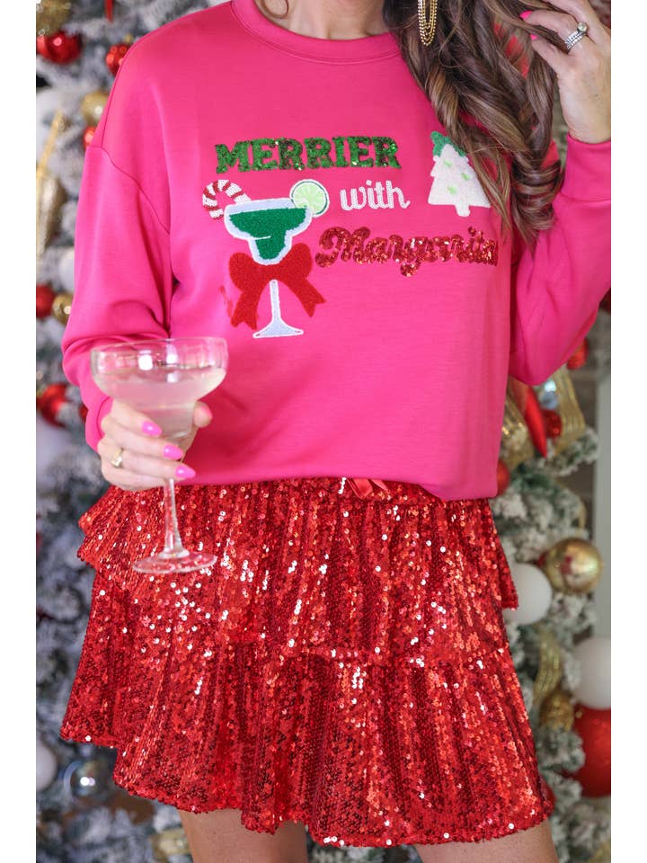 Jess Lea – wholesale Sweatshirt – Women's – Merrier with Margaritas Pullover
