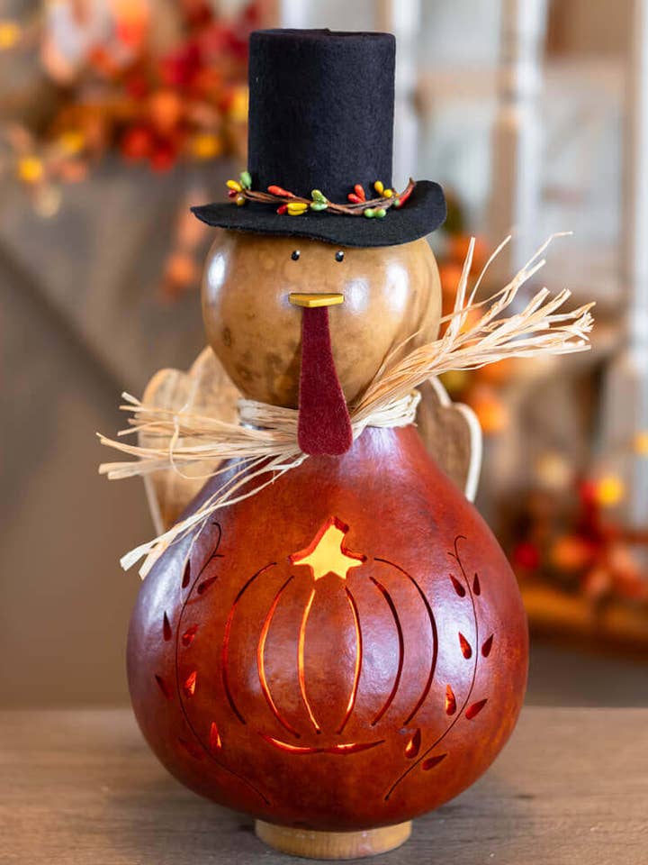 Theodore - Large Lit for wholesale by Meadowbrooke Gourds