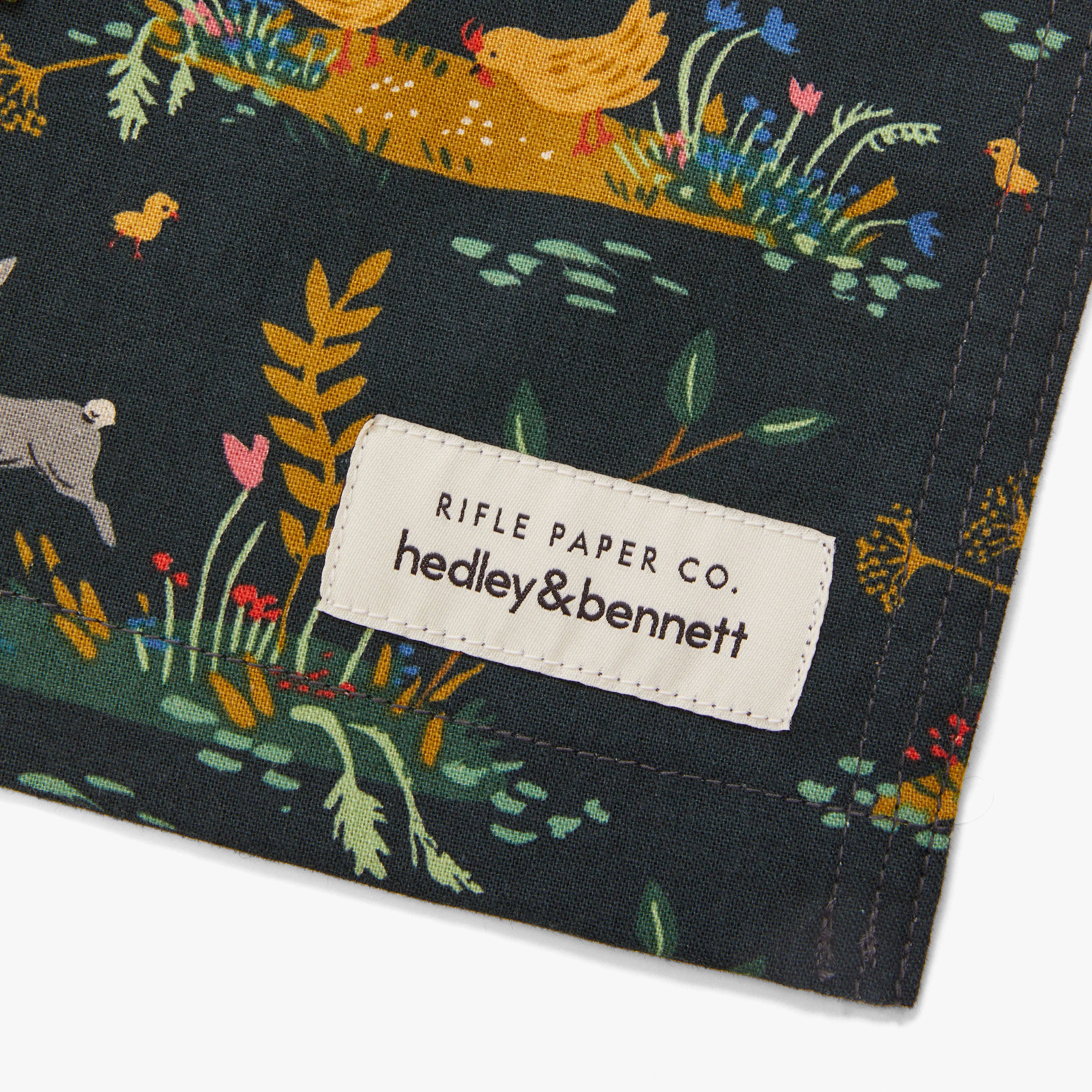 Hedley & Bennett - Wholesale Apron - The Limited Edition Floral Smock - Rifle Paper Co. English Garden3