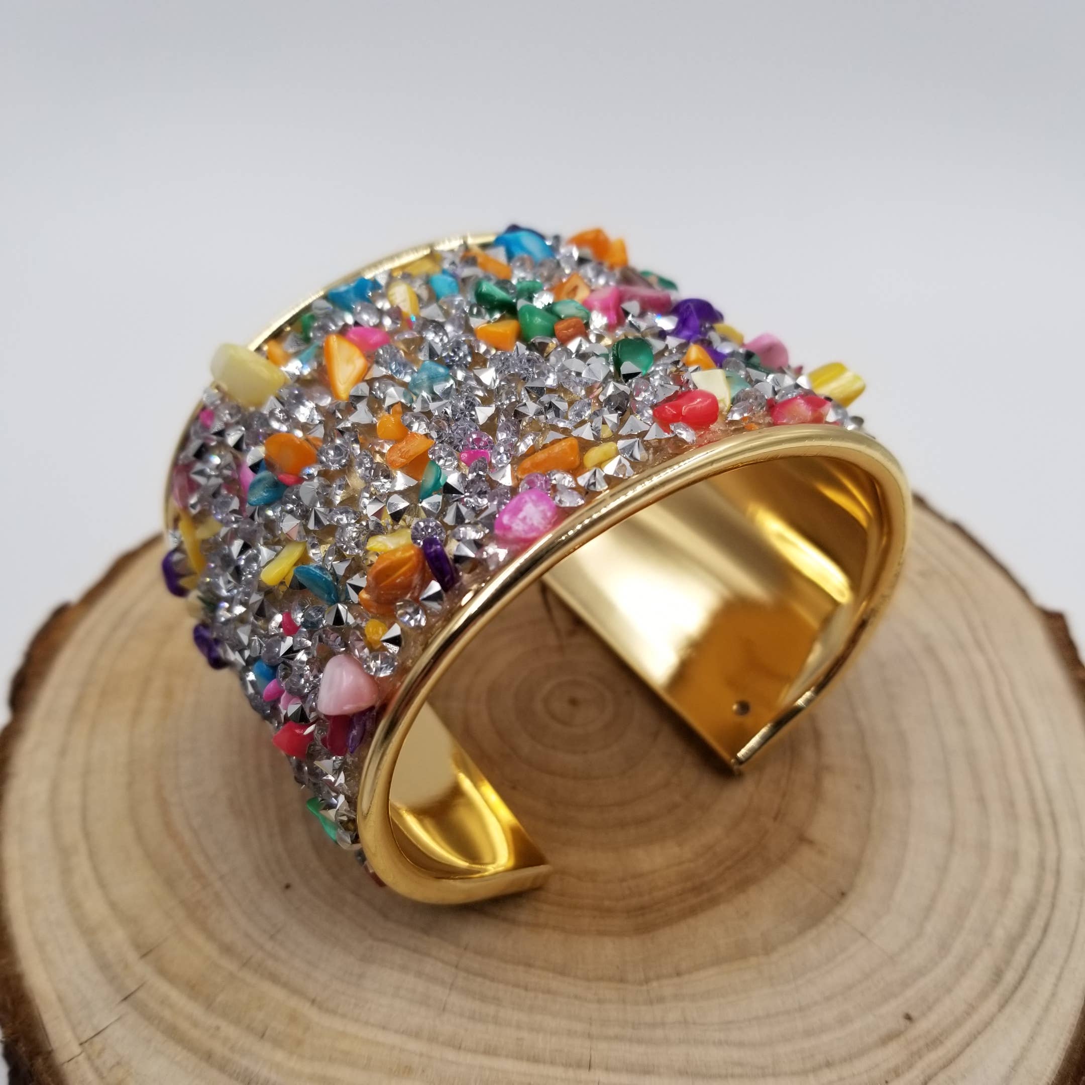 CHAKRA JEWELRY - Wholesale Armband met kralen - Vintage Boho Crushed Stone armband1