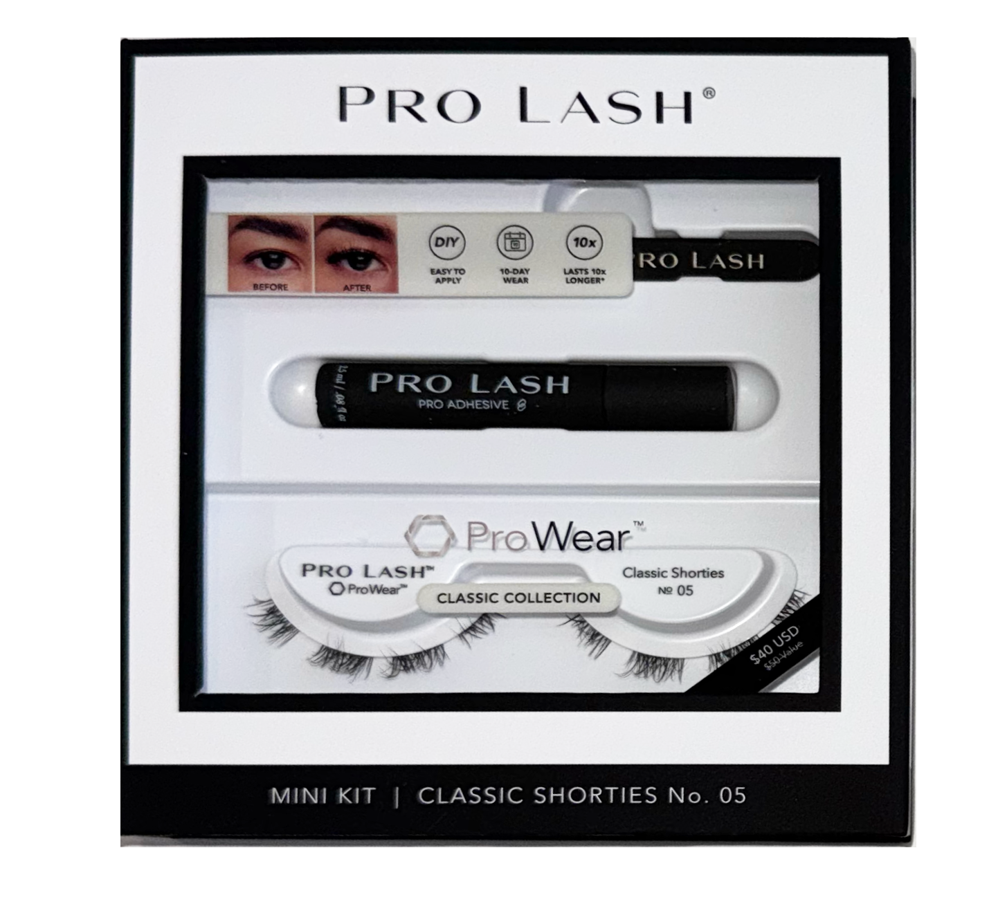 Pro Lash - Wholesale False/Fake Eyelashes - Mini Kit0