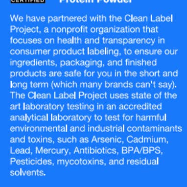 WICKED Protein - Wholesale Protein/Superfood Powder - WICKED Blue Raspberry Clear Whey Isolate Protein Powder (PRE ORDER)5