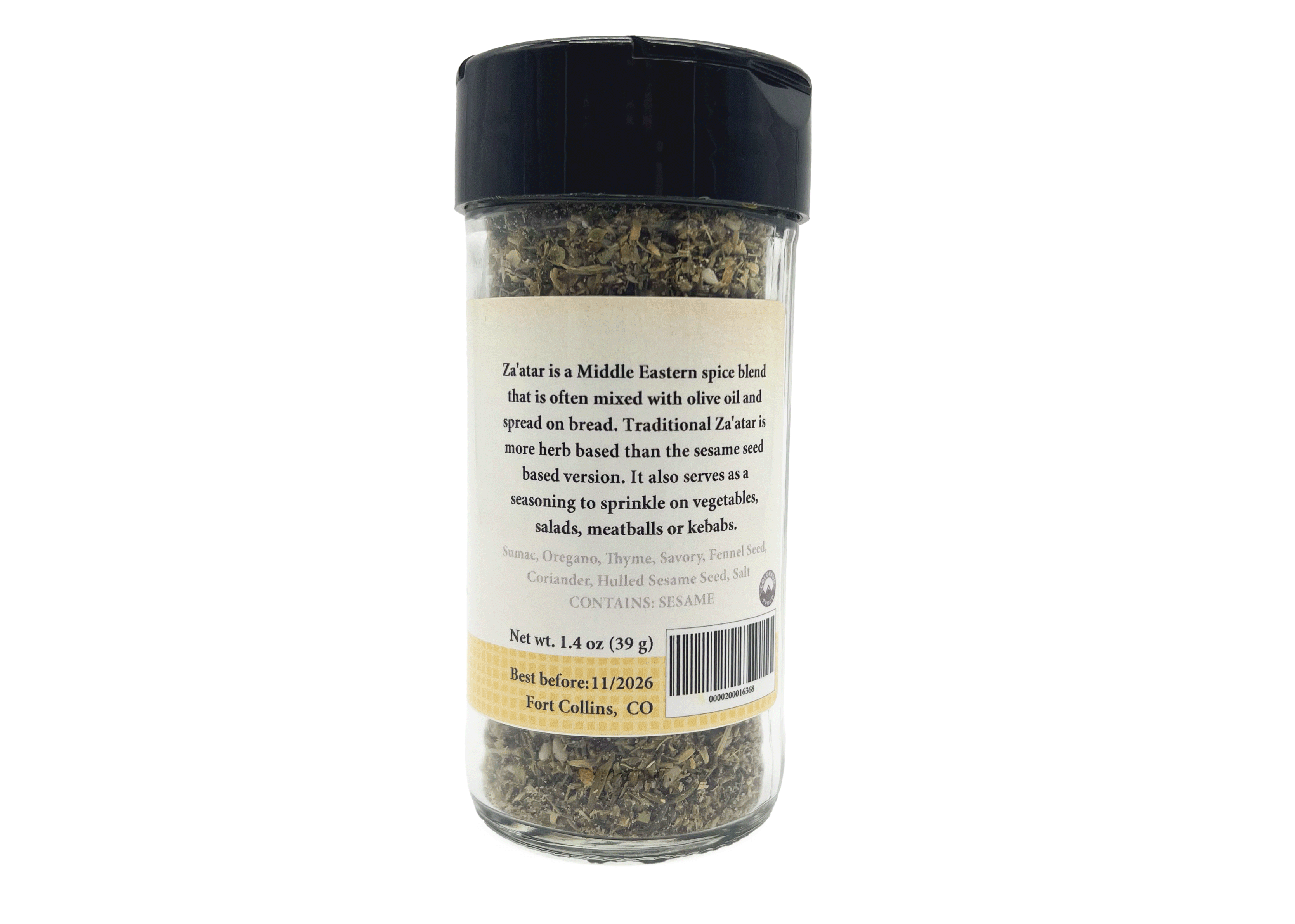 Old Town Spice Shop - Wholesale Dried Spice Mix - Traditional Za'atar, Gourmet Spices & Seasoning2