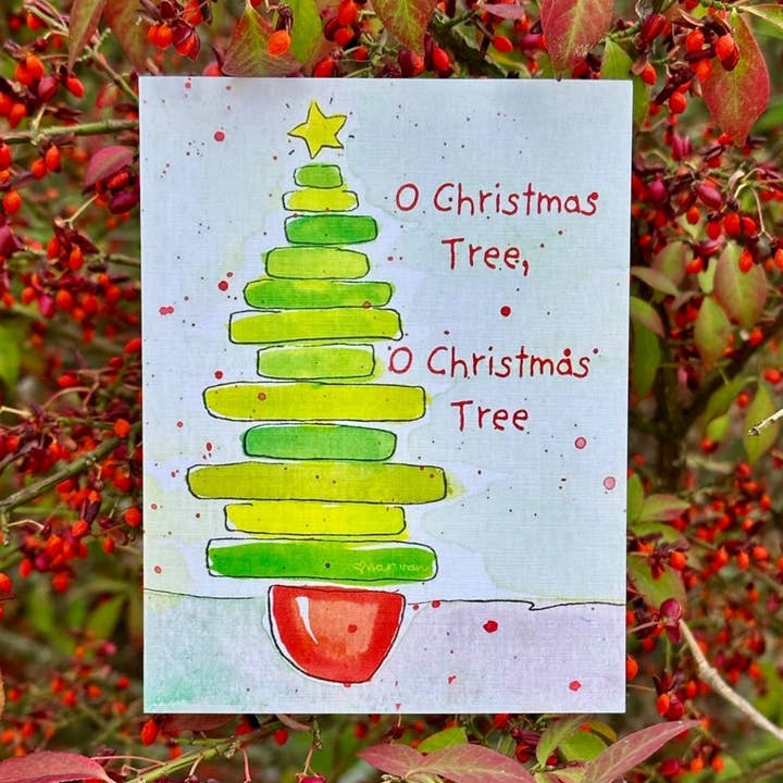 'Oh juletræ' for engroshandel hos Nan Van Art