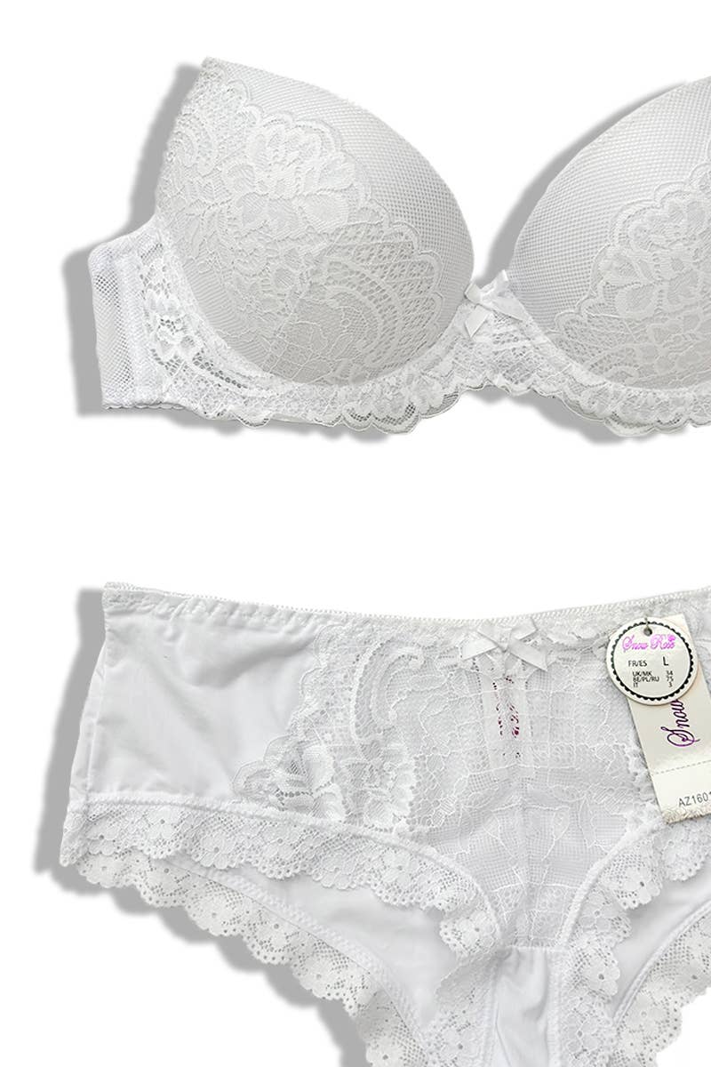 Belle Com'Elle - Vente Ensemble de lingerie – femme - Ensemble Soutien-gorge + Culotte Bonnet C / AZ160197