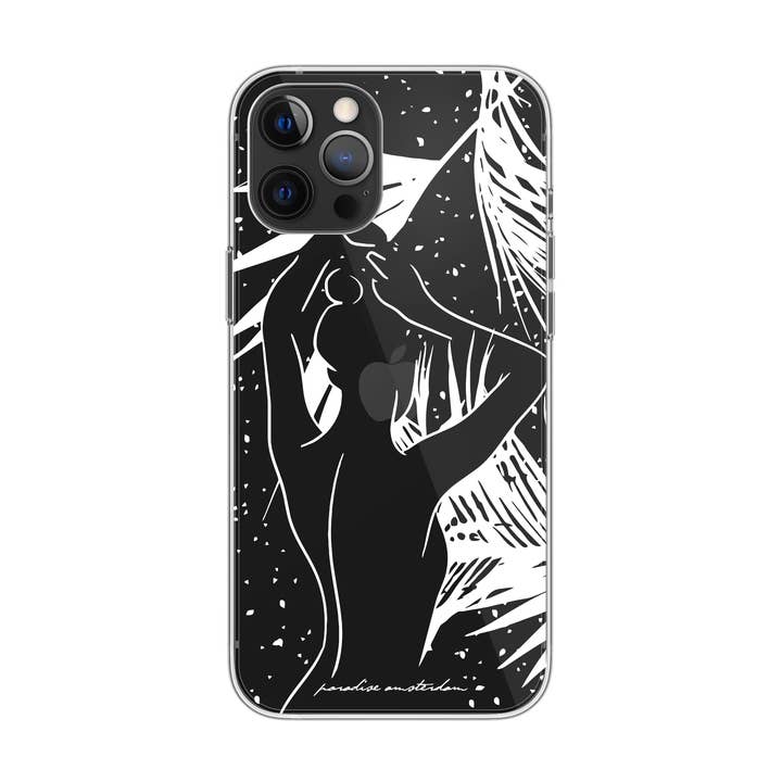 Estojo transparente “Lady in the Palms” por atacado de Paradise Amsterdam