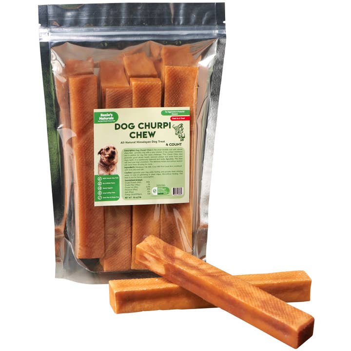 DOG CHURPI CHEW- 100% Natural, Himalayan Yak Cheese Chews for wholesale by Rozie's Naturals