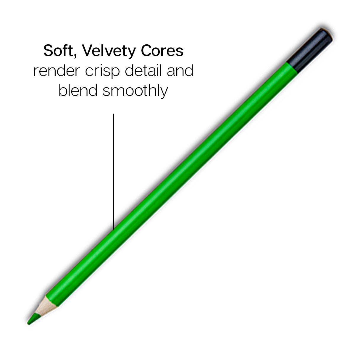 KINGART – wholesale Coloured pencil – Colored Pencils 12 Neon Colors2