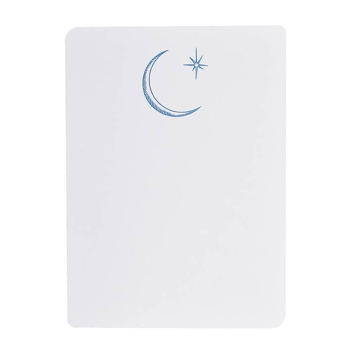 Moon and Star - Tails Boxed Notecards for wholesale by folio press & paperie