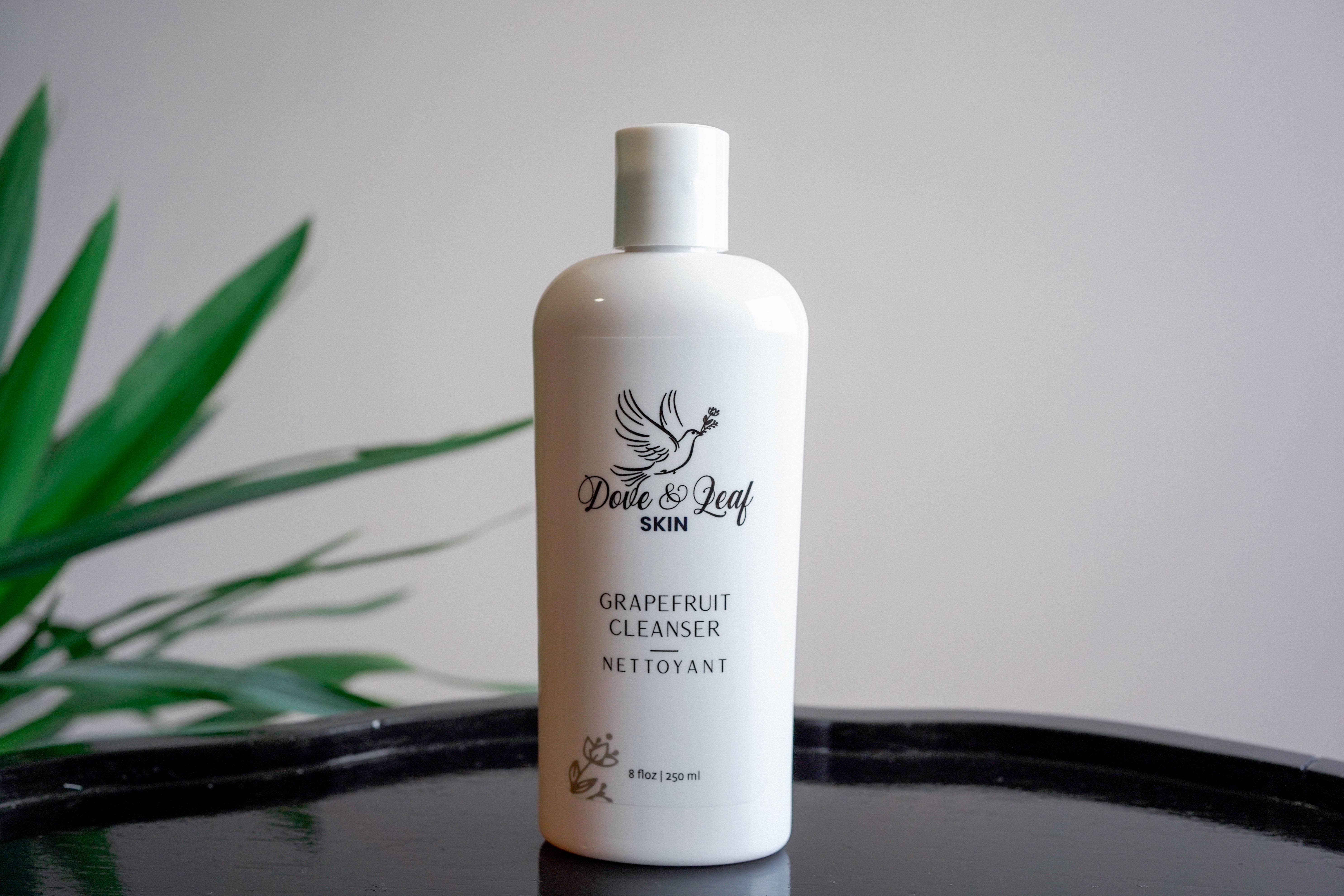 Dove & Leaf Skin - Wholesale Facial Cleanser - Grapefruit Cleanser | Refreshing Vitamin C Facial Cleanser | Dove & Leaf Skin1