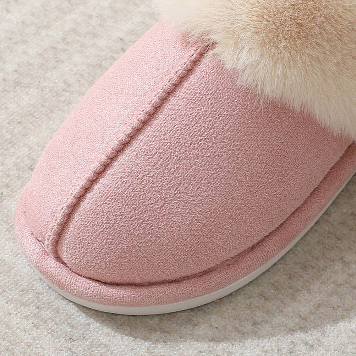ACCITY - Wholesale Slippers - Women's - Fluffy Cozy Warm Soft House Slippers_CWSHS025315