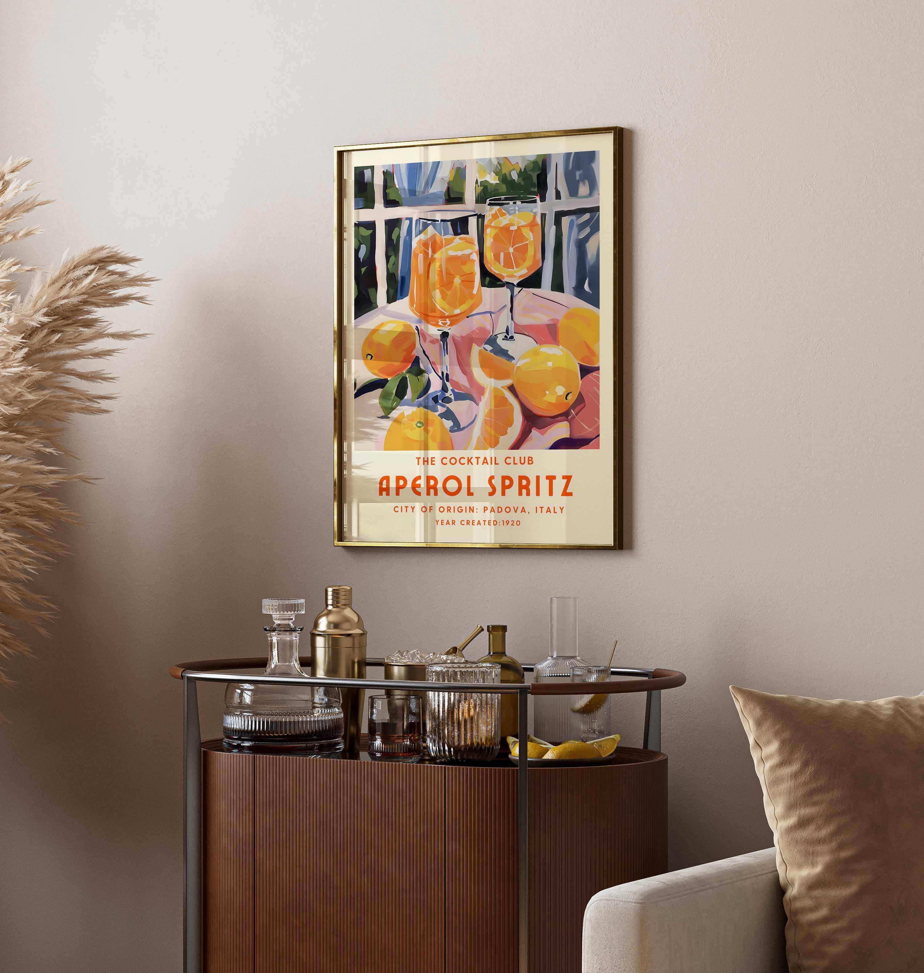 D'LUXE PRINTS - Wholesale Poster - Aperol Spritz Print II2