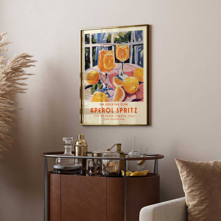 D'LUXE PRINTS - Wholesale Poster - Aperol Spritz Print II2
