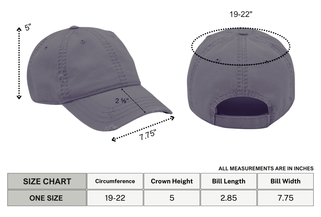 Goth Cloth Co. - Wholesale Baseball Cap - Unisex - Future Ghost Gothic Distressed Dad Cap3