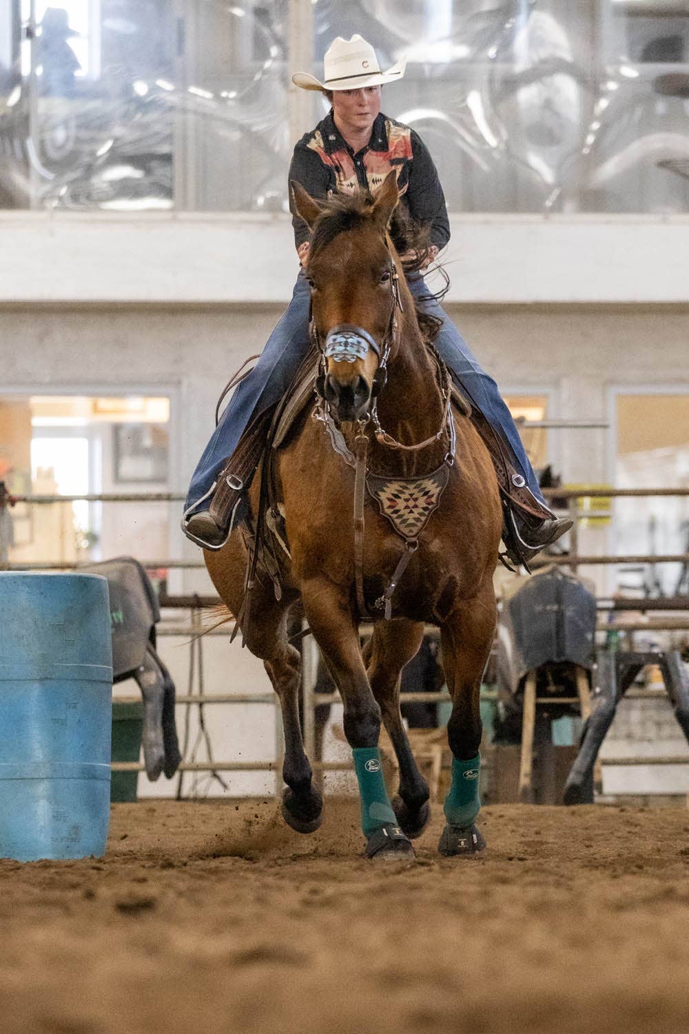 EquiBreathe™ - Wholesale Horseback Riding Gear - EquiBreathe™ Equine Nasal Patch - Aztec14